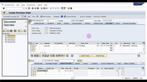 how to create purchase order in sap|purchase order transaction sap.